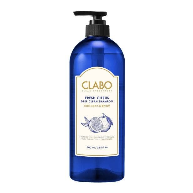 Kerasys – CLABO Clean Laboratory – Fresh Citrus Deep Clean Shampoo 960ml (pH 4.5~5.5)